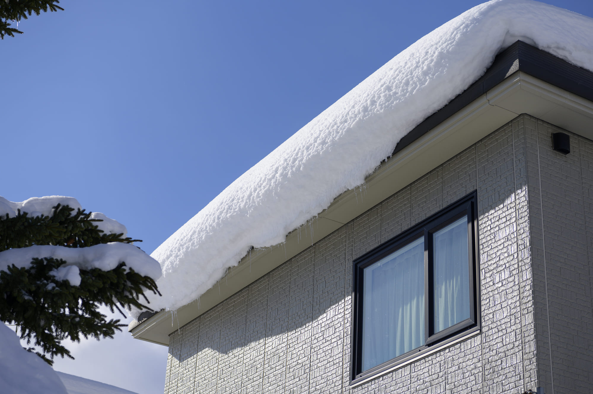 屋根の雪